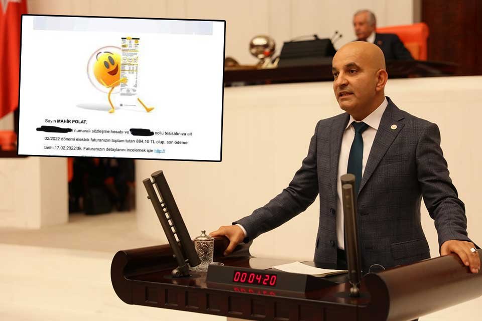 CHP İzmir Milletvekili Mahir Polat, haftada 2 g&uuml;n kaldığı evine
