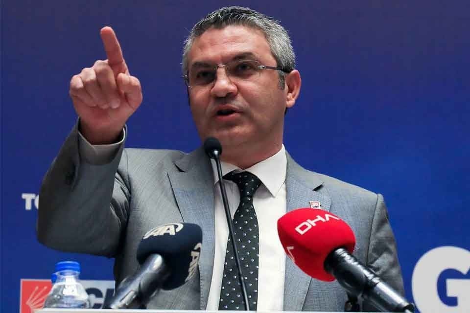 &Ouml;rnekk&ouml;y Kentsel D&ouml;n&uuml;ş&uuml;m Projesinin temel atma t&ouml;reninde konuşan CHP Genel