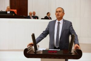 Cumhuriyet Halk Partisi (CHP) İzmir Milletvekili Atila Sertel, TBMM Meclis