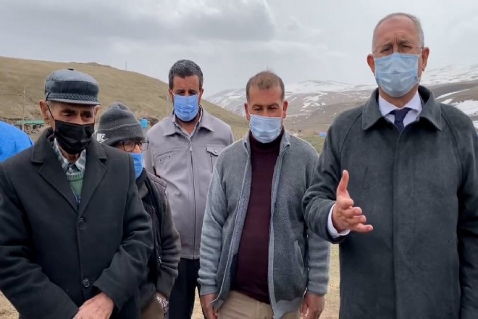 CHP İzmir Milletvekili Atila Sertel, Kars&rsquo;taki ziyaretleri kapsamında tapusu olmayan