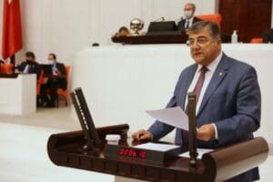 CHP İzmir Milletvekili Kamil Okyay Sındır, TBMM Genel Kurulu&rsquo;nda g&ouml;r&uuml;ş&uuml;len