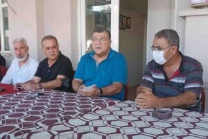 İl&ccedil;e ziyaretlerine ara vermeden devam eden CHP İzmir Milletvekili Kamil