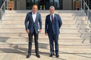 CHP İzmir Milletvekili Mahir Polat ve CHP Mersin Milletvekili Alpay