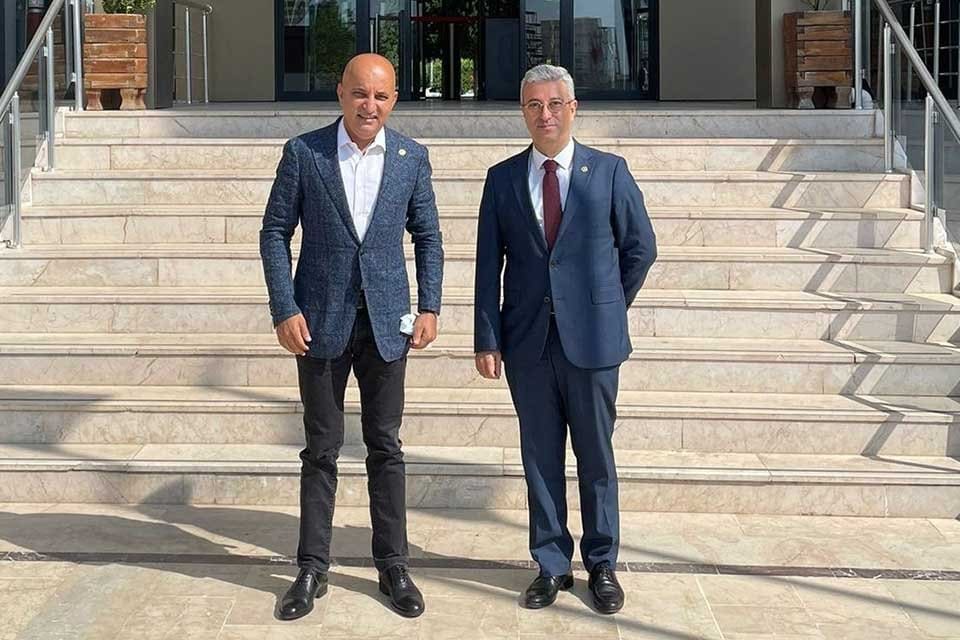 CHP İzmir Milletvekili Mahir Polat ve CHP Mersin Milletvekili Alpay