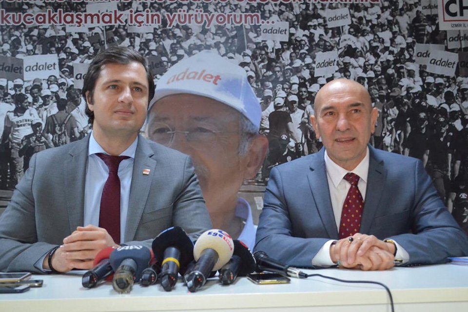 Partisinin İstanbul İl Başkanı Canan Kaftancıoğlu ve Ankara İl Başkanı