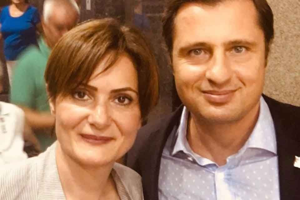 CHP İzmir İl Başkanı Y&uuml;cel, yargıtayın Canan Kaftancıoğlu hakkında verdiği