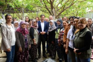 CHP İzmir Milletvekili Adayı Deniz Yücel, Bayındır, Tire ve Beydağ’da