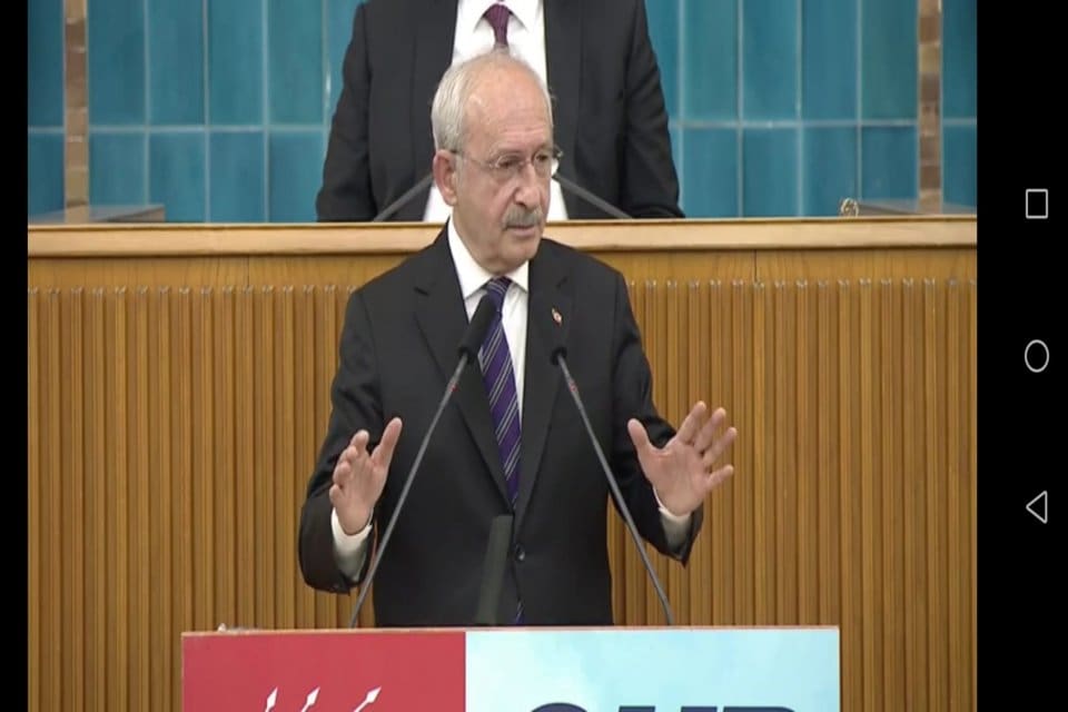 Partisinin grup toplantısında konuşan CHP Lideri Kemal Kılı&ccedil;daroğlu, g&uuml;ndeme dair