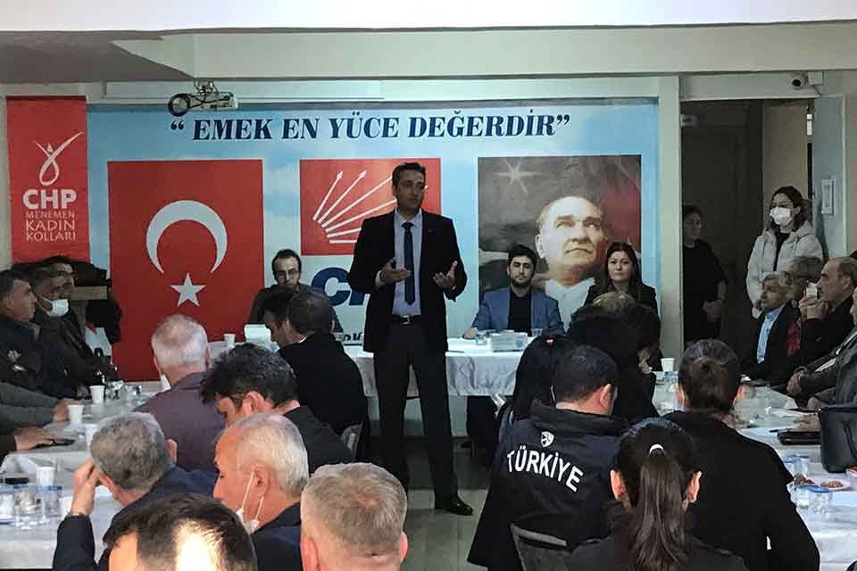 CHP İzmir İl Başkanlığı öncülüğünde başlatılan  “İnsan Haklarına Dayalı Örgütlenme