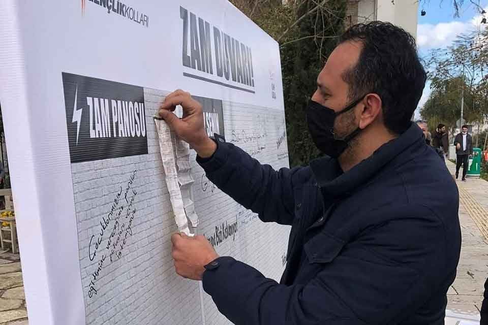 Cumhuriyet Halk Partisi Urla İl&ccedil;e Gen&ccedil;lik Kolları tarafından, elektrikten doğalgaza