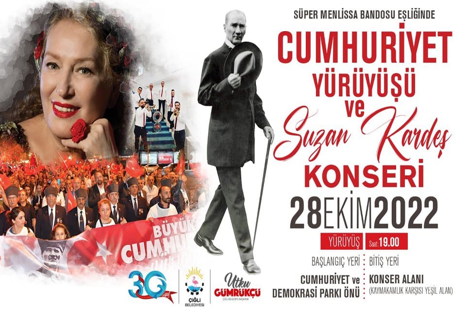 &Ccedil;iğli Belediyesi, Cumhuriyetin 99. kuruluş yıl d&ouml;n&uuml;m&uuml;n&uuml; d&uuml;zenleyeceği &ccedil;eşitli etkinlikler