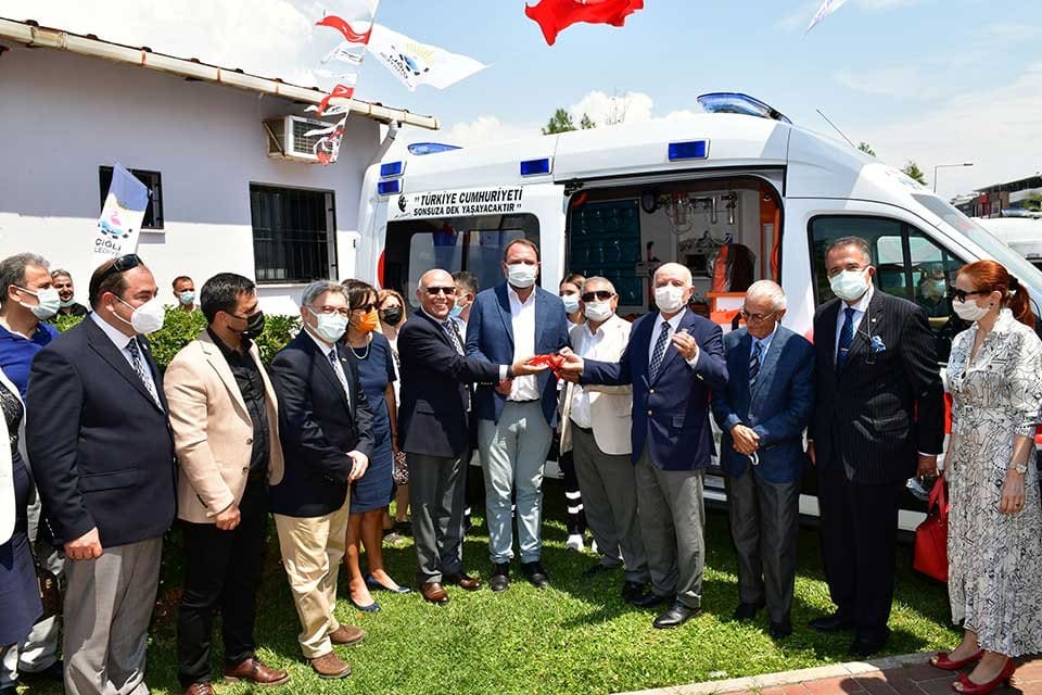&Ccedil;iğli Rotary Kul&uuml;b&uuml; ile uluslararası Rotary kul&uuml;plerinin katkılarıyla &Ccedil;iğli Belediyesi'ne
