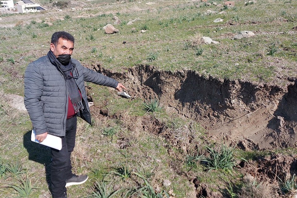 İzmir'in Çiğli ilçesindeki Harmandalı Mahallesi'nde bulunan Katı Atık Depolama Tesisi’nin