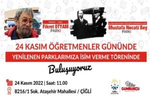&Ccedil;iğli Belediyesi, 24 Kasım &Ouml;ğretmenler G&uuml;n&uuml; kapsamında yenileme &ccedil;alışmalarını tamamladığı
