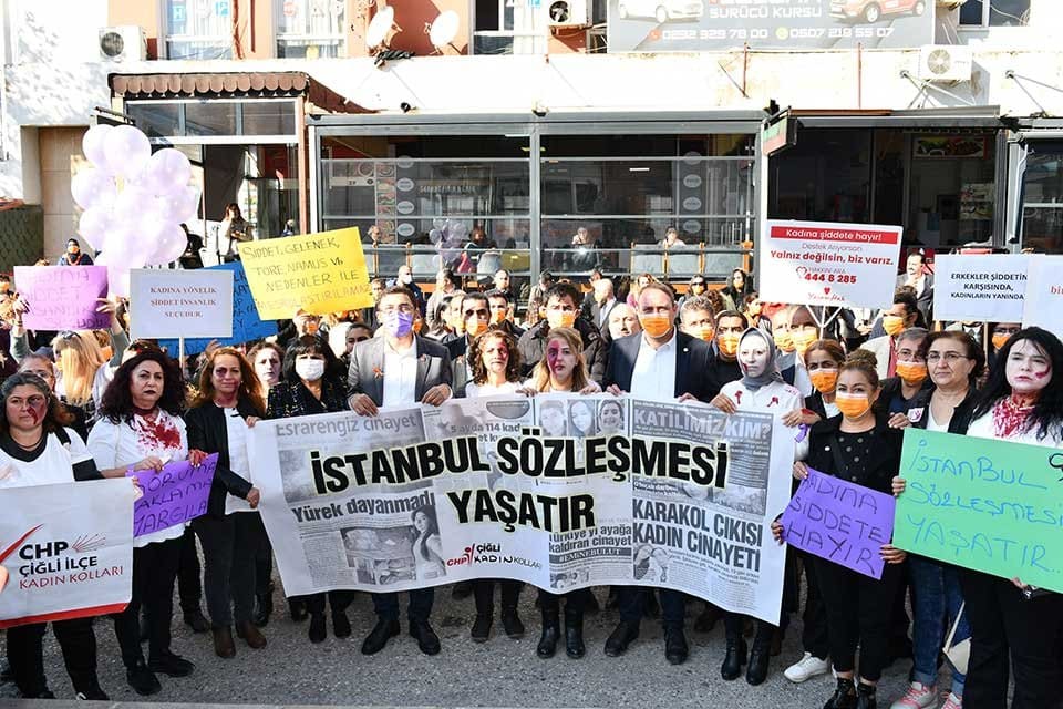 &Ccedil;iğli Belediyesi, 25 Kasım Kadına Y&ouml;nelik Şiddete Karşı Uluslararası M&uuml;cadele