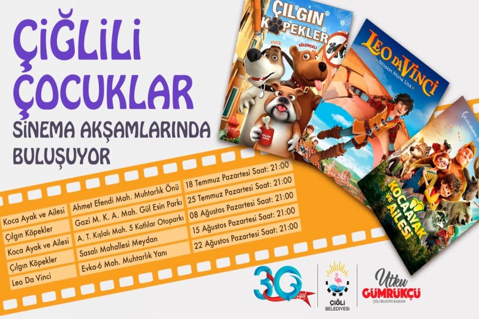 &Ccedil;iğli Belediyesi, &ccedil;ocuklara eğlenceli bir yaz tatili yaşatmak amacıyla birbirinden