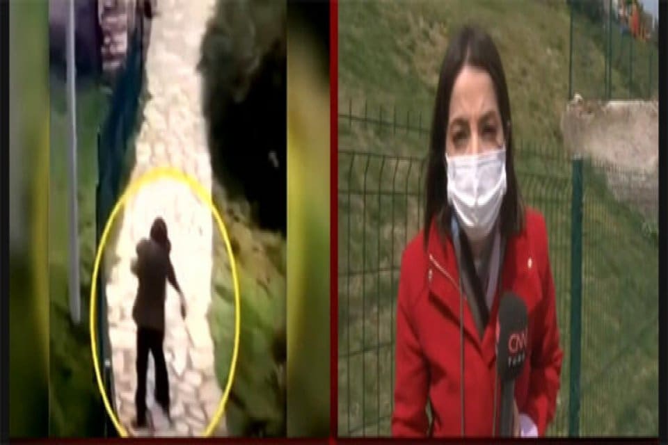 İstanbul Cihangir'de Sanatkarlar Parkı'nda g&uuml;peg&uuml;nd&uuml;z bir kadın saldırıya uğradı, taciz