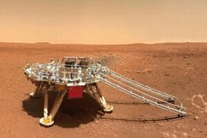 &Ccedil;in, Mars'ta &ccedil;ekilen yeni g&ouml;r&uuml;nt&uuml;leri yayınladı. &Ccedil;in uzay ajansı, &uuml;lkenin