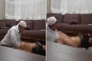 İstanbul&rsquo;da 'Cinci hoca' olarak bilinen ve bir kadının karnına bir