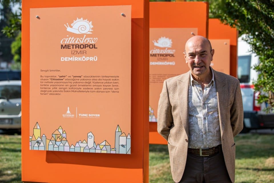 İzmir B&uuml;y&uuml;kşehir Belediye Başkanı Tun&ccedil; Soyer, Uluslararası Cittaslow Birliği heyetine