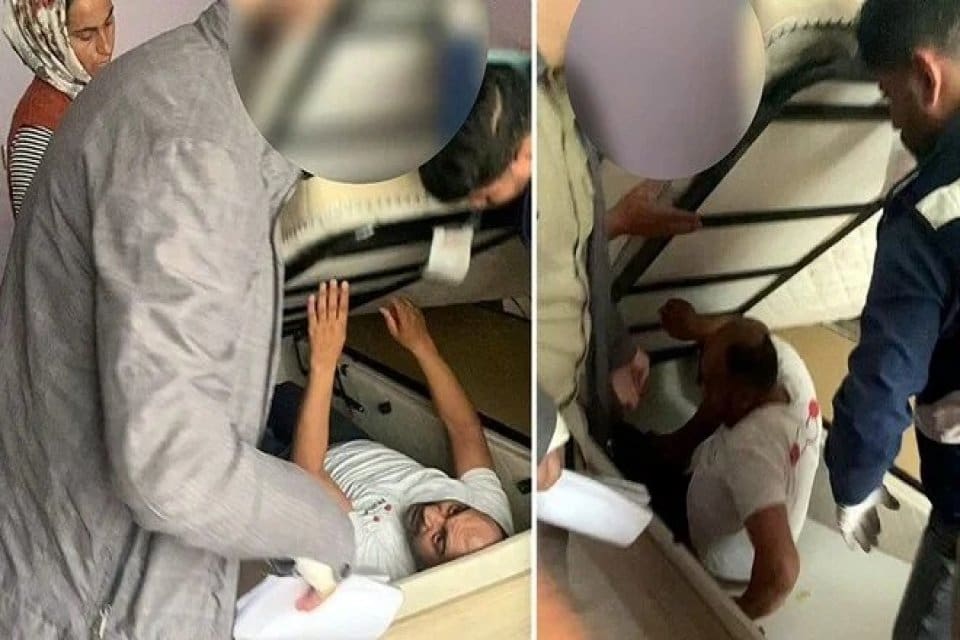 Iğdır'da bir &ccedil;ocuğu 'kasten &ouml;ld&uuml;rme' su&ccedil;undan aranan Sabri Demir,&nbsp;bir evde