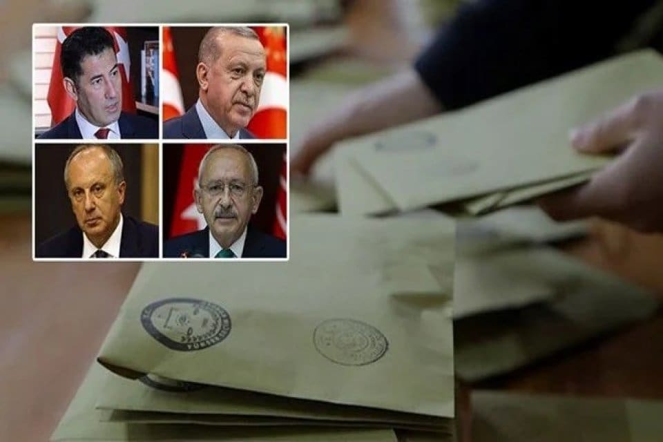 Cumhurbaşkanı adaylarının oy pusulasındaki yerlerini belirlemek i&ccedil;in Y&uuml;ksek Se&ccedil;im Kurulunda
