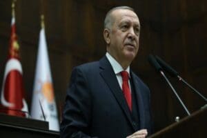 AKP Genel Başkanı ve Cumhurbaşkanı Recep Tayyip Erdoğan, partisinin Meclis&rsquo;teki