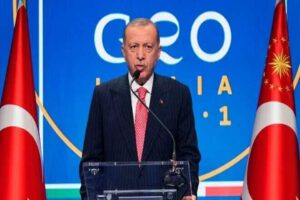 Cumhurbaşkanı Erdoğan, Roma'da düzenlenen G-20 zirvesinin ardından açıklama yaptı. ABD
