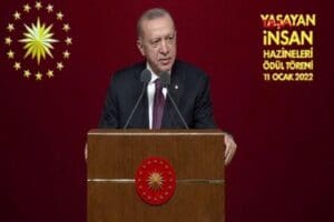 Cumhurbaşkanı Recep Tayyip Erdoğan, Beştepe Millet Kongre ve K&uuml;lt&uuml;r Merkezi'nde