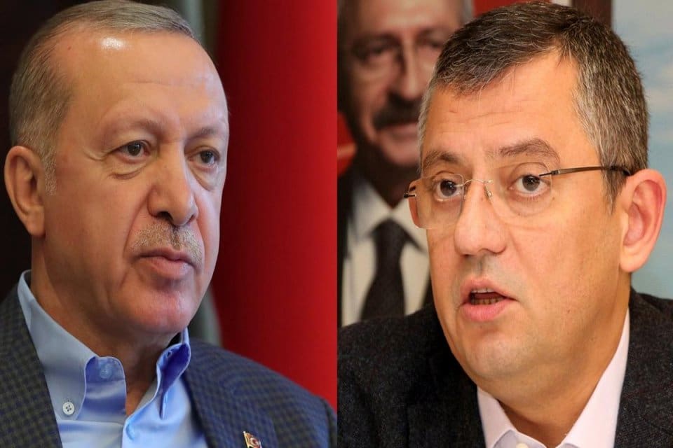 Erdoğan, CHP Grup Başkanvekili &Ouml;zg&uuml;r &Ouml;zel'e 250 bin liralık manevi