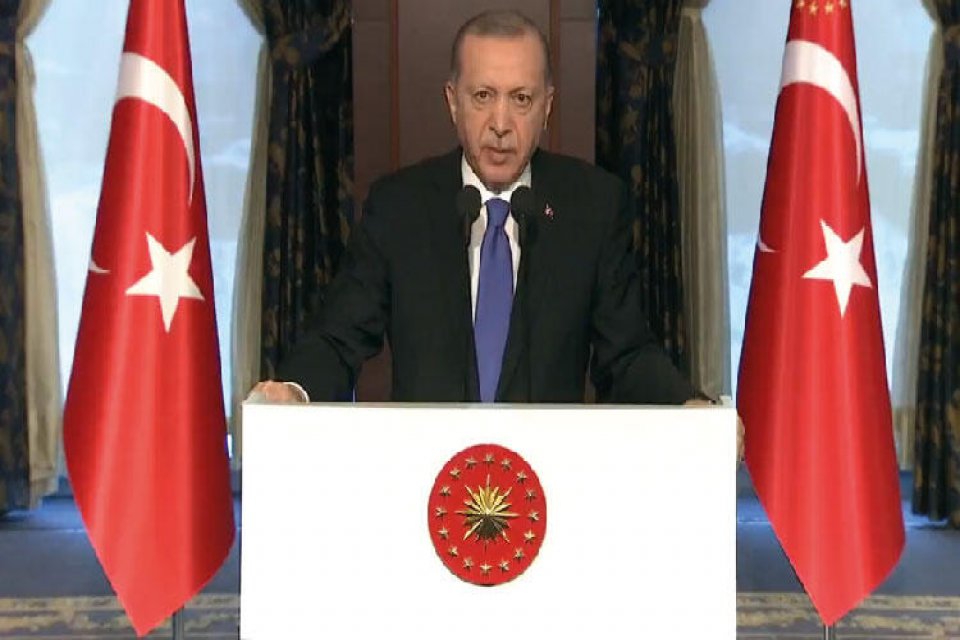 Cumhurbaşkanı Erdoğan, Türk Amerikan Ulusal Yönlendirme Komitesi televizyon kanalının yayın