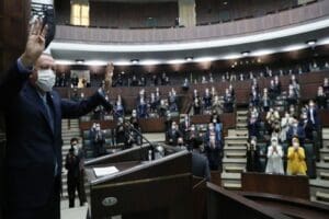 Cumhurbaşkanı Erdoğan, siyasetteki ittifak tartışmalarına y&ouml;nelik ''Cumhur İttifakı'na karşı CHP'nin