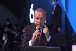 Cumhurbaşkanı ve AK Parti Genel Başkanı Recep Tayyip Erdoğan AK