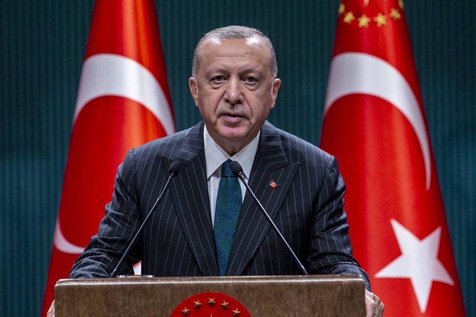 Cumhurbaşkanı Recep Tayyip Erdoğan "Lokanta, restoran ve kafe gibi sektörlerde