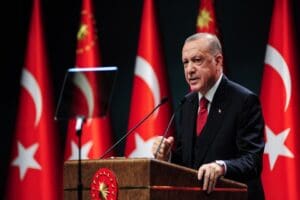 Cumhurbaşkanı ve AK Parti Genel Başkanı Recep Tayyip Erdoğan,&nbsp; 23