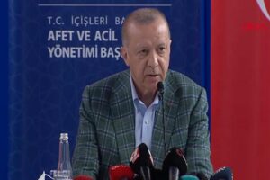 Cumhurbaşkanı Erdoğan, Antalya'da &ccedil;ıkan yangınlara ilişkin a&ccedil;ıklamalarda bulunuyor. Cumhurbaşkanı Erdoğan