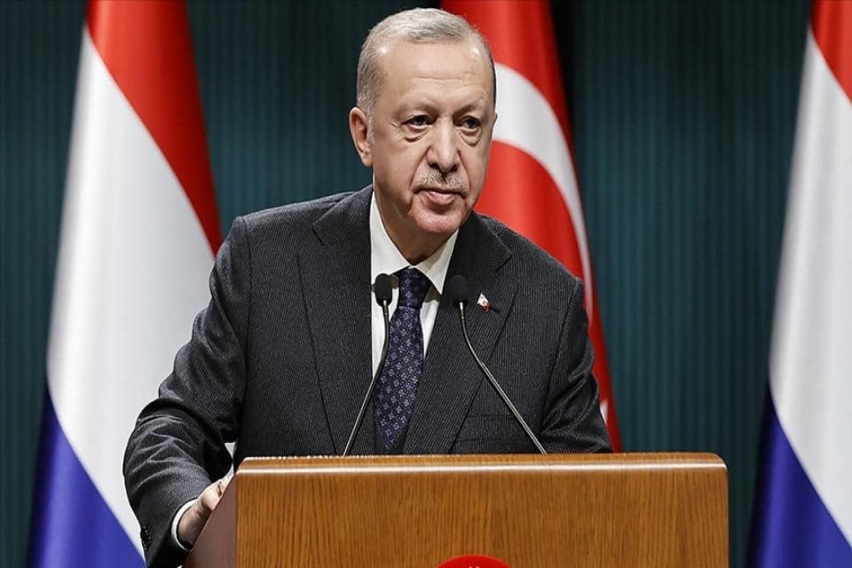Cumhurbaşkanı Recep Tayyip Erdoğan, Rusya Devlet Başkanı Vladimir Putin ve