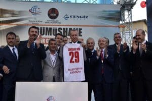 Cumhurbaşkanı ve AK Parti Genel Başkanı Recep Tayyip Erdoğan, AK