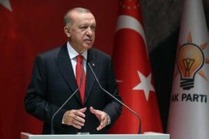 AK Parti Genel Başkanı ve Cumhurbaşkanı Recep Tayyip Erdoğan, parti