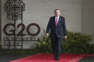 Cumhurbaşkanı Erdoğan G20 Zirvesi'ne katılmak i&ccedil;in Bali'ye gitti. Resmi karşılama