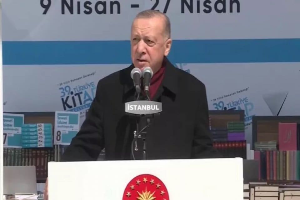 Cumhurbaşkanı Recep Tayyip Erdoğan, B&uuml;y&uuml;k &Ccedil;amlıca Camisi K&uuml;lliyesi'nde yer alan