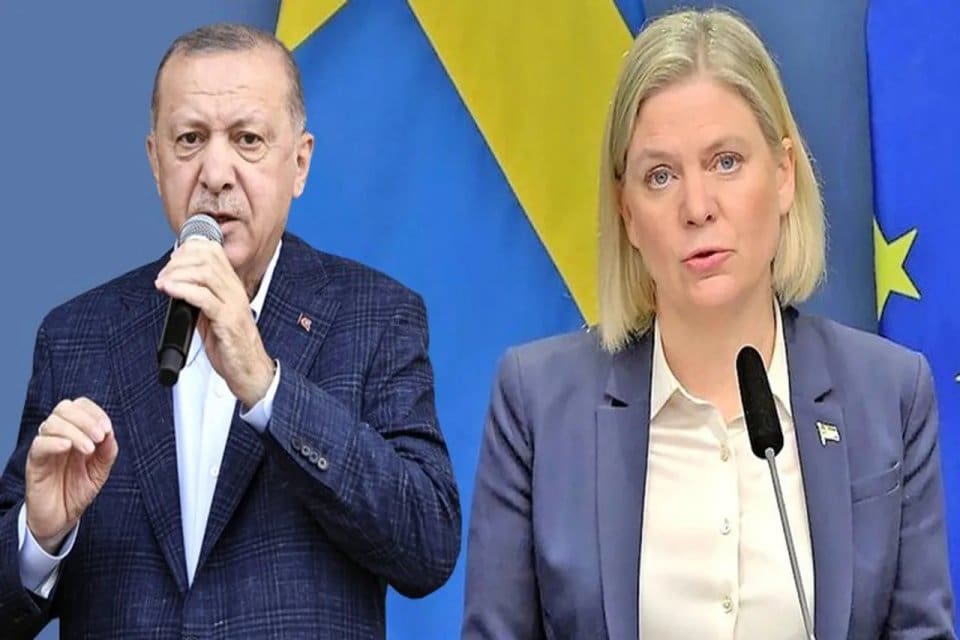 AK Parti Genel Başkanı ve Cumhurbaşkanı Recep Tayyip Erdoğan, İsve&ccedil;