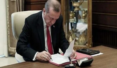 Cumhurbaşkanı Erdoğan imzaladı: Çok sayıda atama ve görevden alma