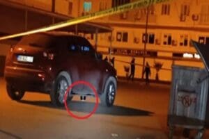 Cumhurbaşkanı Recep Tayyip Erdoğan'ın bug&uuml;n Siirt'teki mitinginde g&ouml;revli bir polis