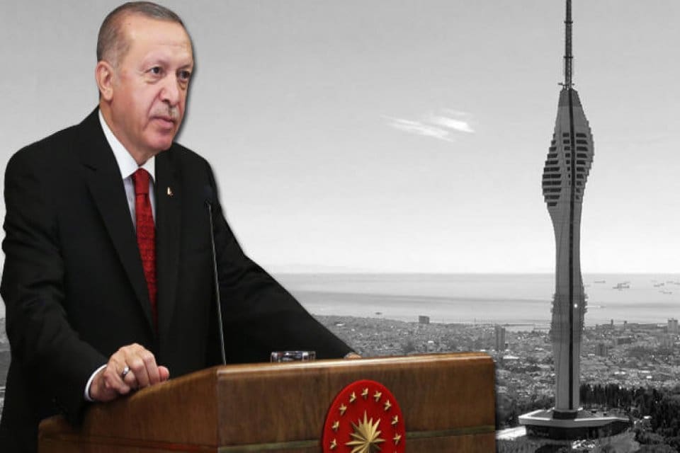 Cumhurbaşkanı Recep Tayyip Erdoğan, &Ccedil;amlıca Kulesi A&ccedil;ılış T&ouml;reni'nde &ouml;nemli a&ccedil;ıklamalarda