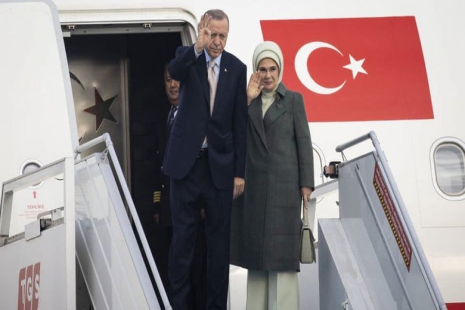 Cumhurbaşkanı Recep Tayyip Erdoğan, resmi temaslarda bulunmak &uuml;zere Kazakistan'ın başkenti