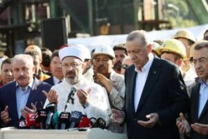 Cumhurbaşkanı Recep Tayyip Erdoğan, Bartın'ın Amasra il&ccedil;esinde maden faciasının yaşandığı