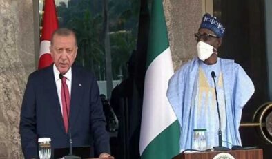 Cumhurbaşkanı Erdoğan Nijerya'da
