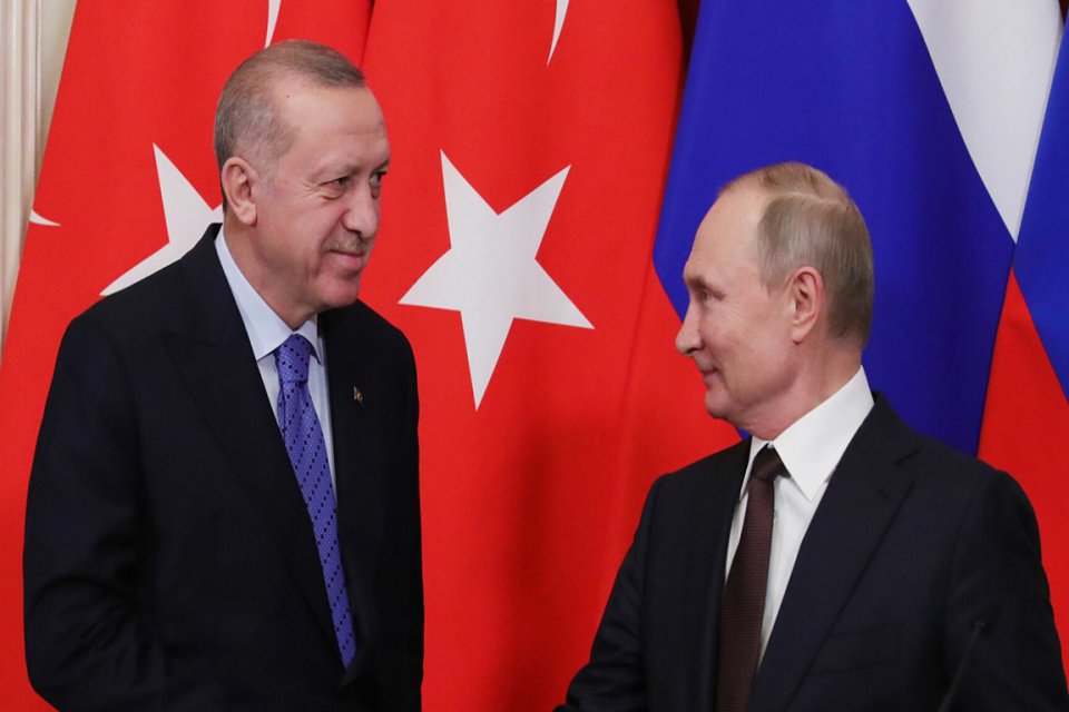 Kremlin S&ouml;zc&uuml;s&uuml; Peskov'un a&ccedil;ıklamasına g&ouml;re, Cumhurbaşkanı Recep Tayyip Erdoğan, Rusya