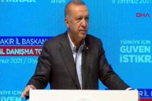 Cumhurbaşkanı ve AK Parti Genel Başkanı Recep Tayyip Erdoğan, AK